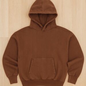 Yeezy x GAP Chocolate Brown Hoodie. XS